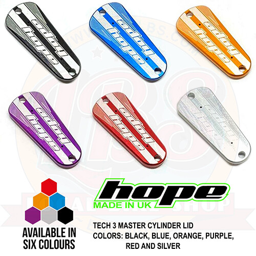 Hope Tech 3 Master Cylinder Cap Lid – All Colors – Brand New