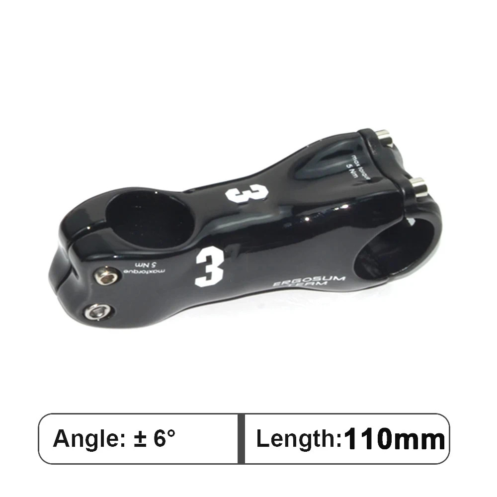 Carbon MTB Bicycle Stem Road Bike Stem Angle 6/17° Steerer Diameter 28.6mm Parts