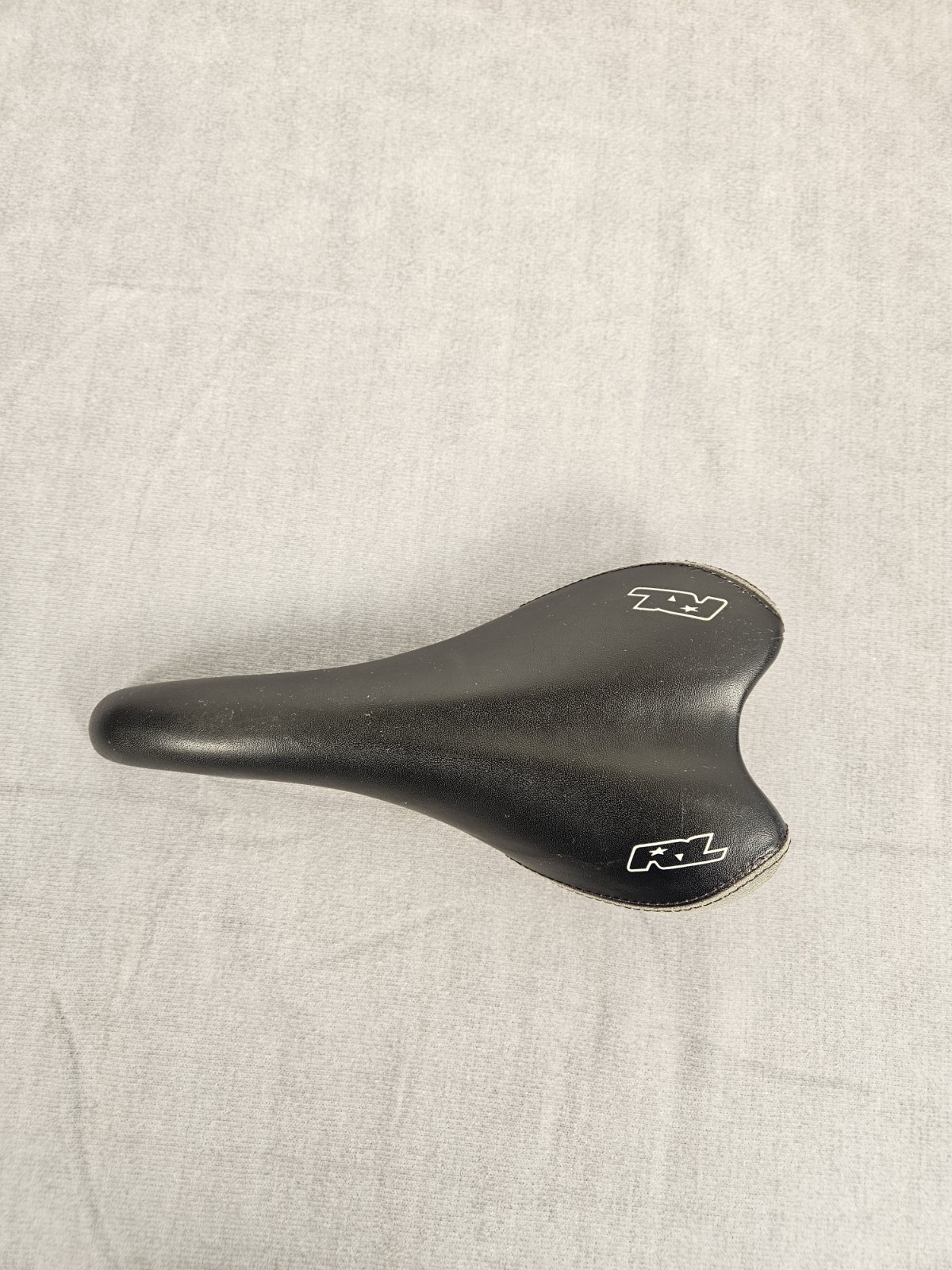 RAL Bicycle Saddle Black Wide Rear MTB Road Bike Velo Shell Standard Rail