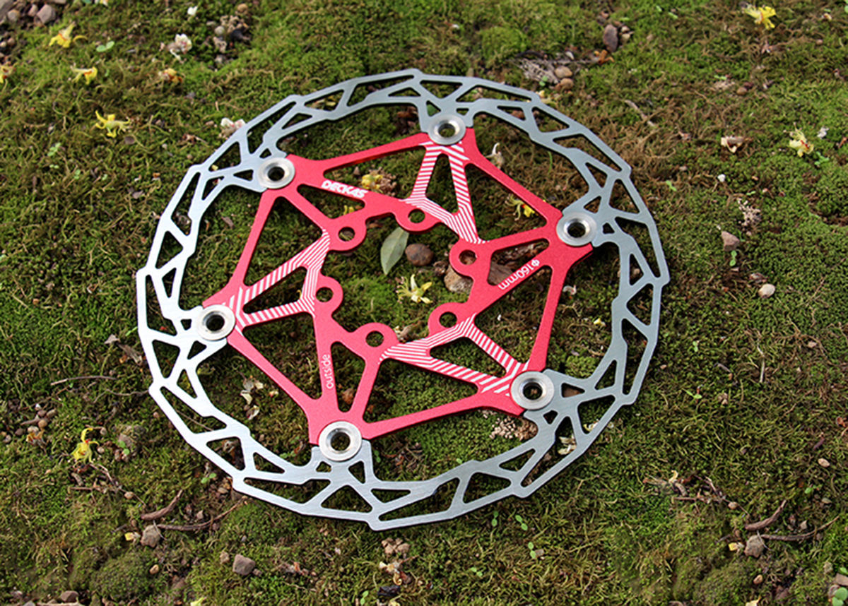 DECKAS MTB Mountain bike Bicycle Brake Disc Floating Rotor 160mm 6 Bolt Rotors