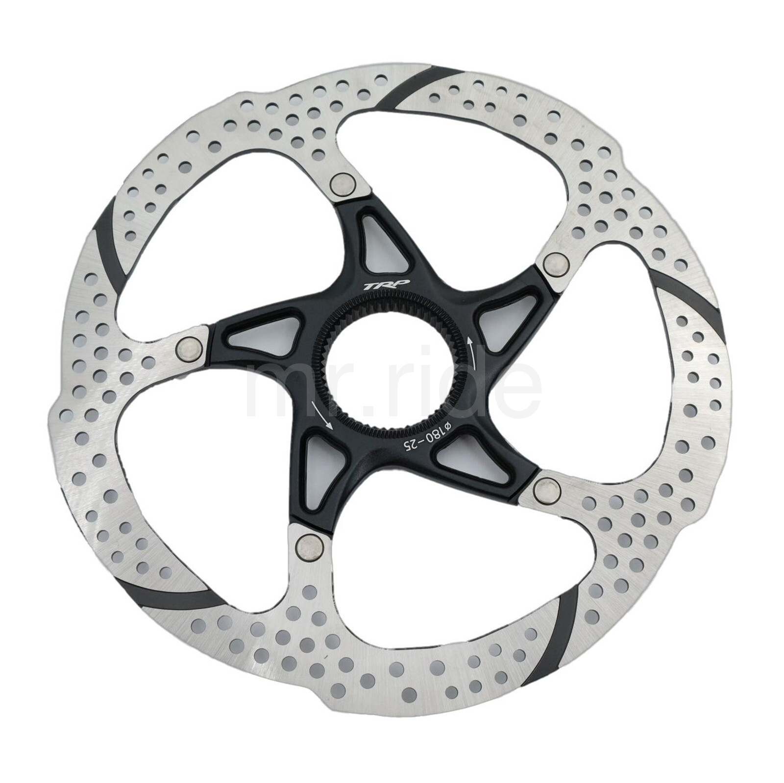 2x TRP TRP-25 Centerlock two piece Road/GRX/MTB Bike Disc Brake Rotors 180mm