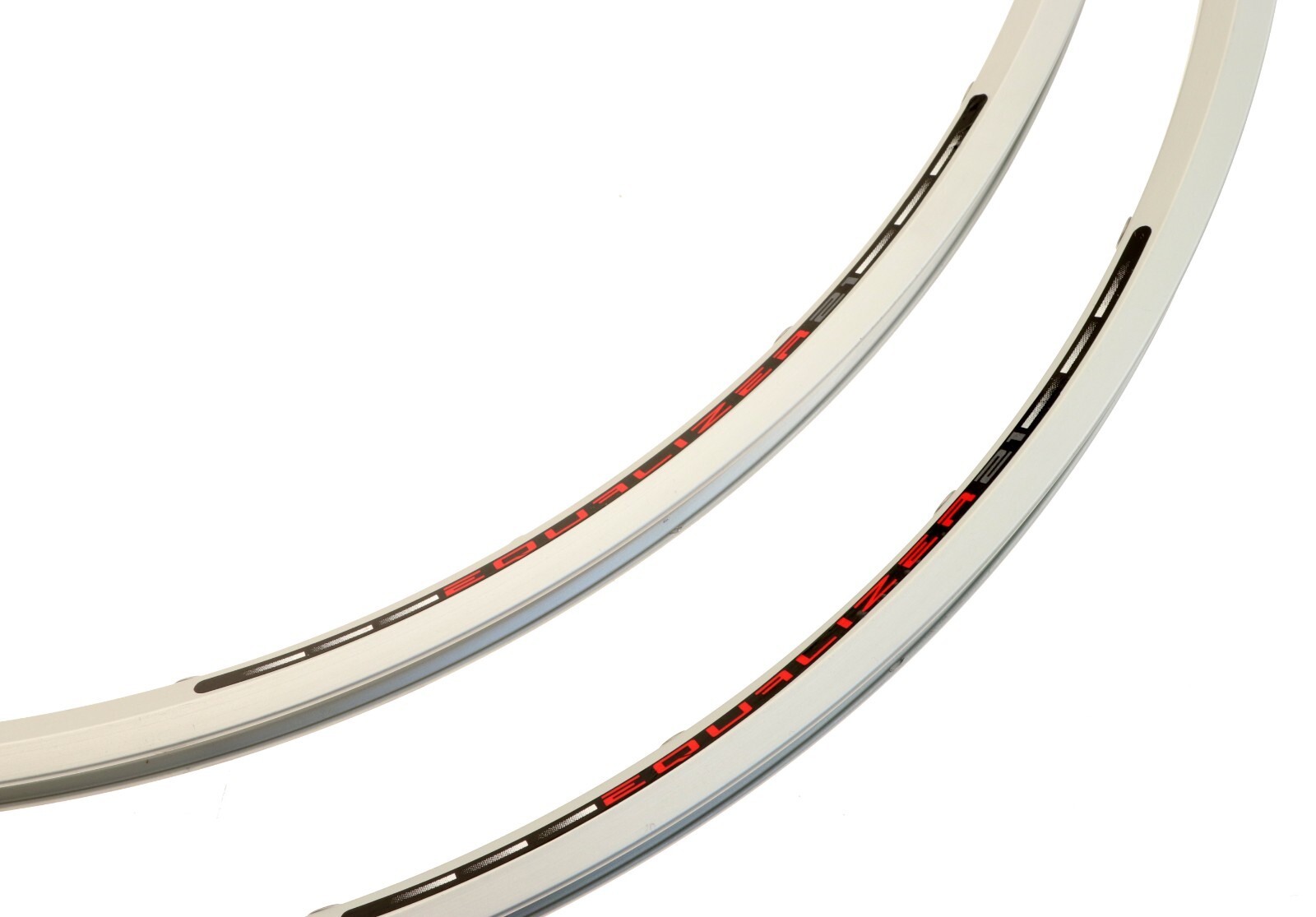 Sun Ringle Equalizer 21 MTB Bike Rims Pair 26″ 24H Silver Eyelets Disc NEW NOS