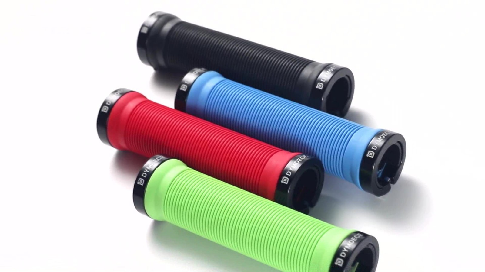 Dymoece Bike Handlebar Grips,Bicycle Handle Grip 130mm x 22.2mm, Green