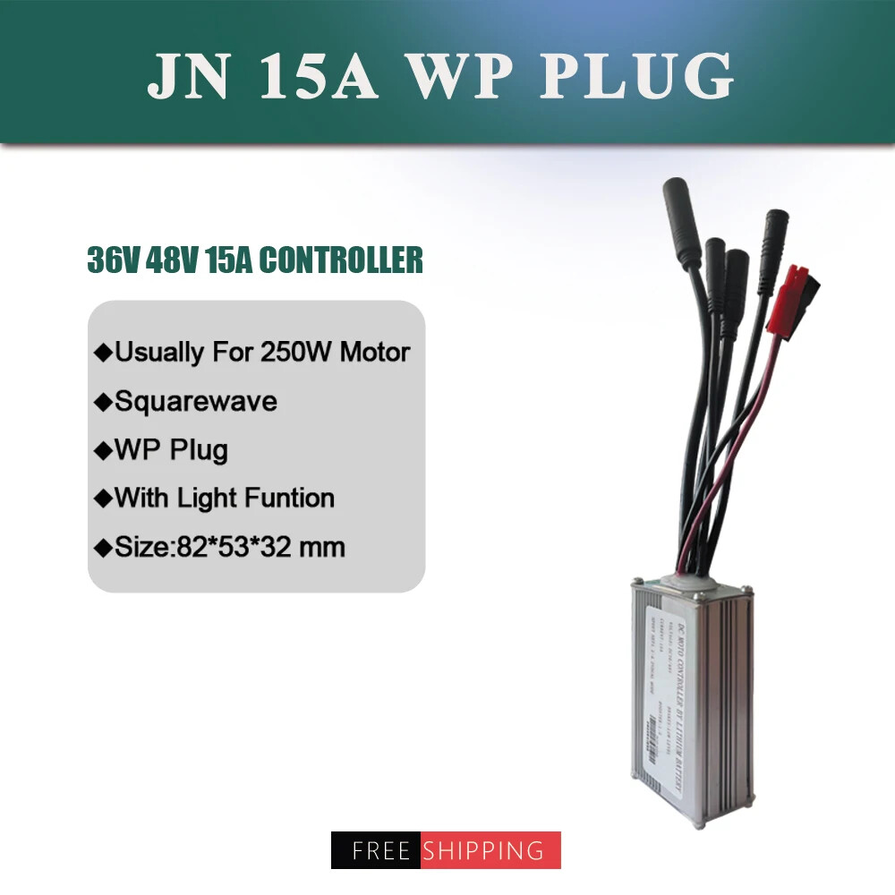 36V 48V 250W 350W 500W 750W 1000W 1500W Ebike Controller with SM WP Connector Us