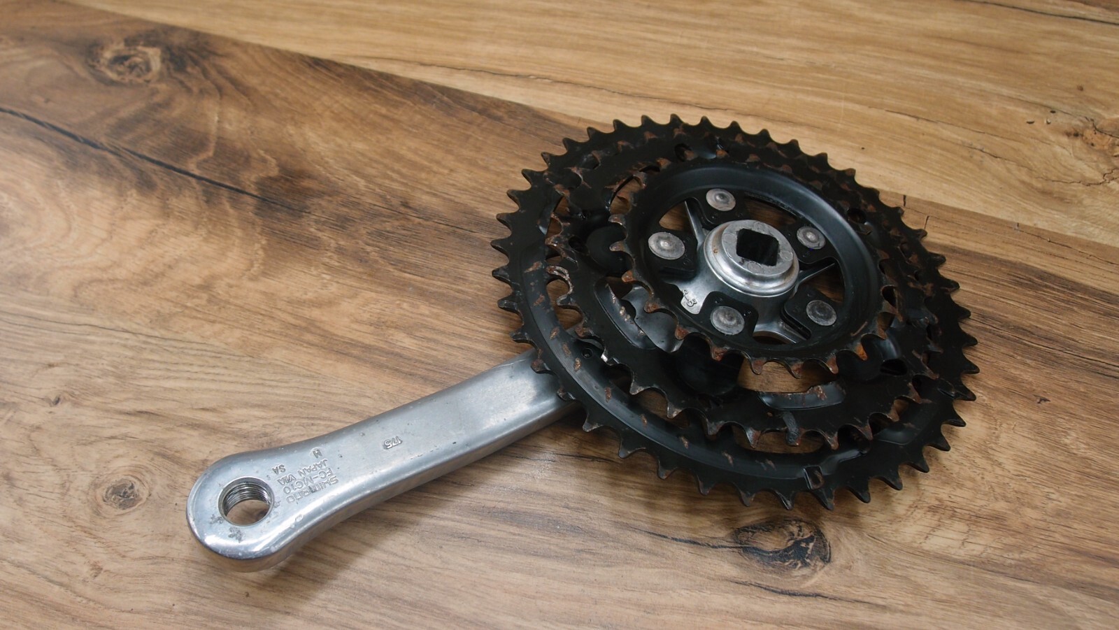 right crank arm Shimano Alivio FC-MC10 VIA Japan 24/34/42 SG 175 mm