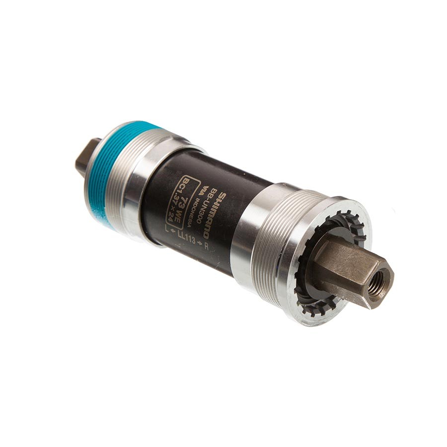 New Shimano BB-UN300 LL113 Square Taper BB British 73mm : 113mm Silver