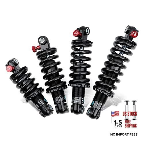 Coil+Oil Shock Absorber Adjustable Damping Hydraulic Rear Shocks 1500LBS 165MM