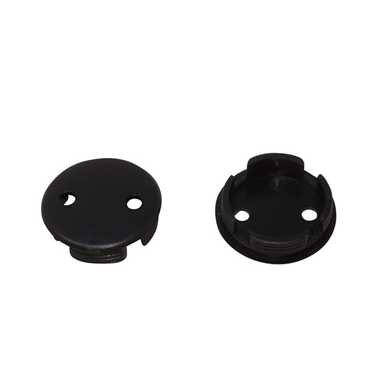 Bike Bicycle Crank Caps Black