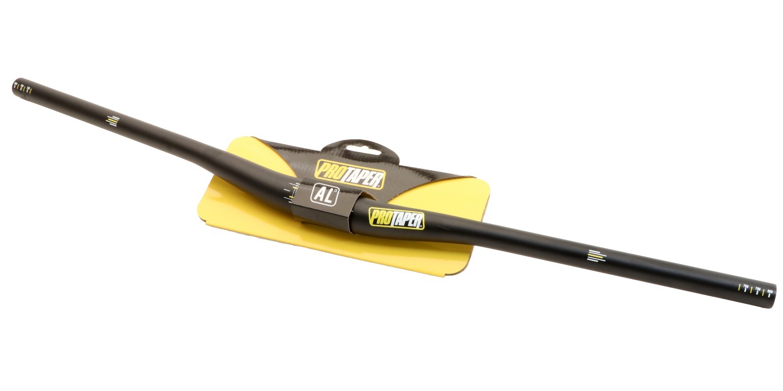ProTaper Aluminum Handlebar 35mm 1/2″ Rise 810mm Black/Yel MTB Bar $89.99NEW