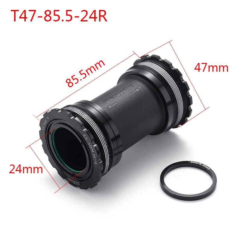 Upgrade Your Ride: SENICX T47 Bottom Bracket for MTB & Road Cranks