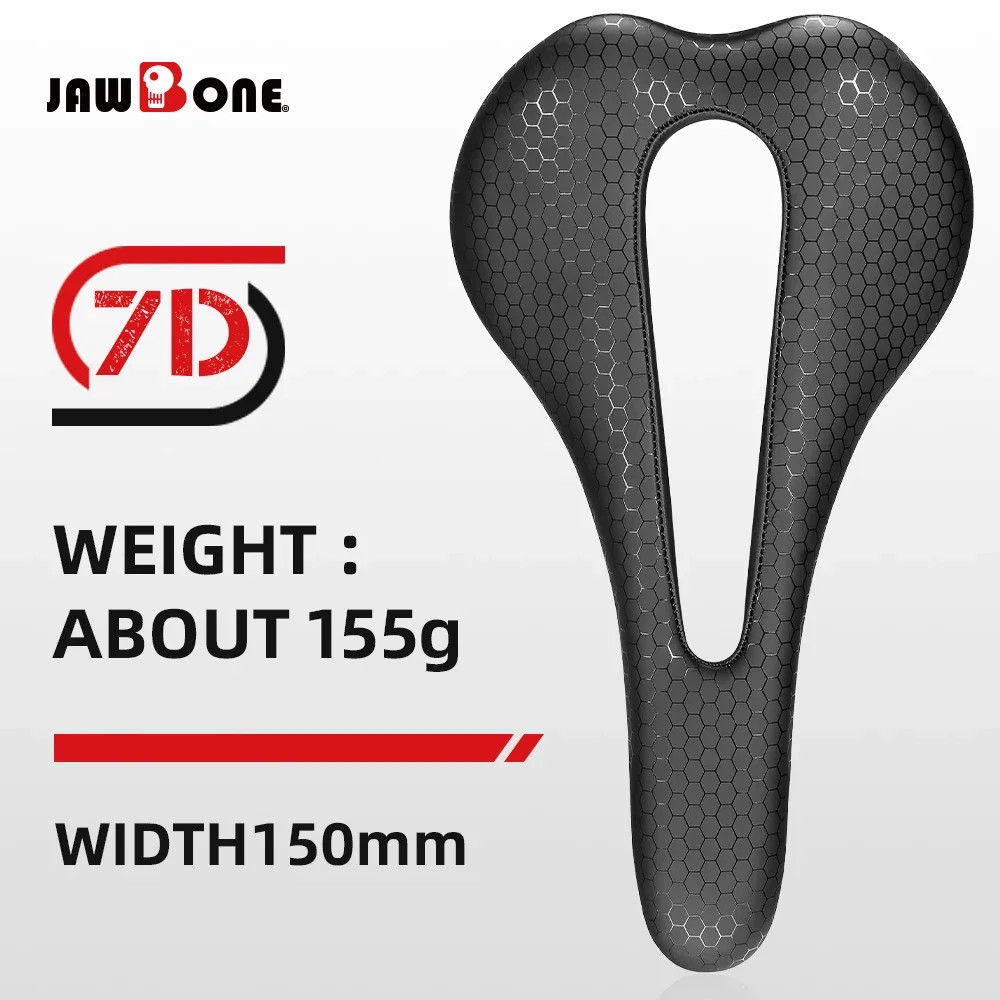 RYET Full Carbon Fiber Bike Saddle Ultralight Leather Road MTB Bicycle Seat