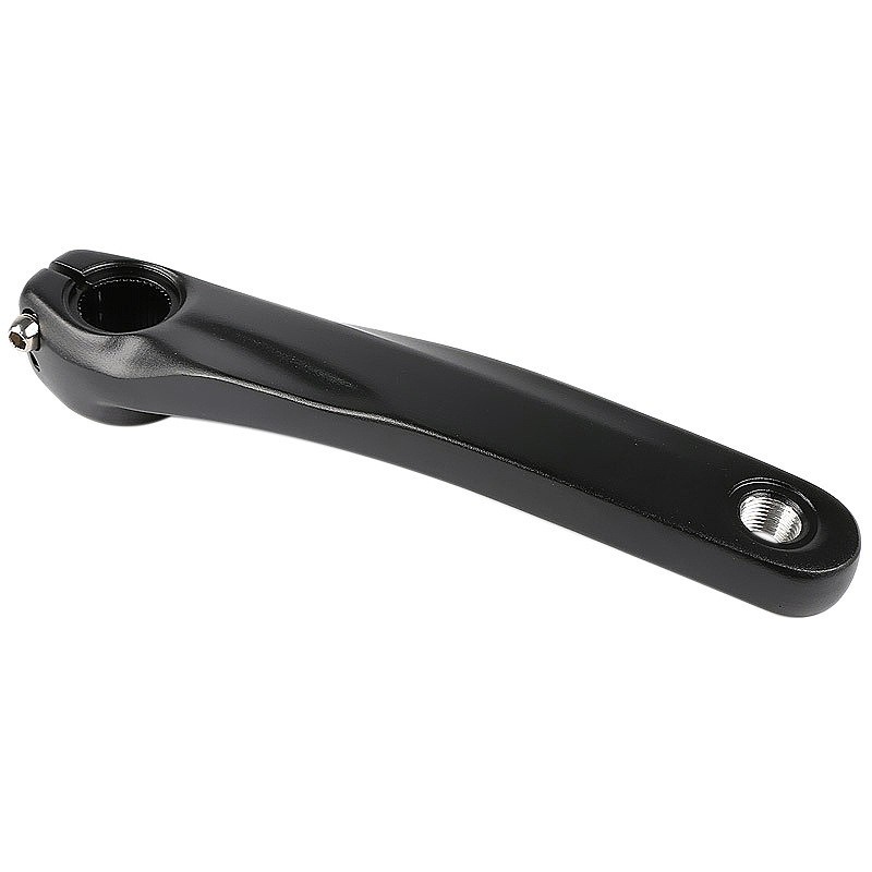 Direct Replacement Left Crank Arm for Hollowtech II Cranksets Black Silver