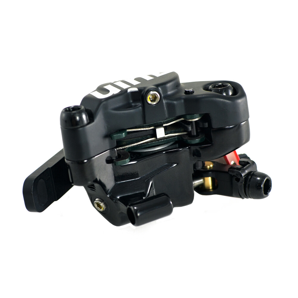 JUIN TECH F1 Hydraulic Flat mount Road CX Disc Brake set 160mm w/ Rotor ,Black