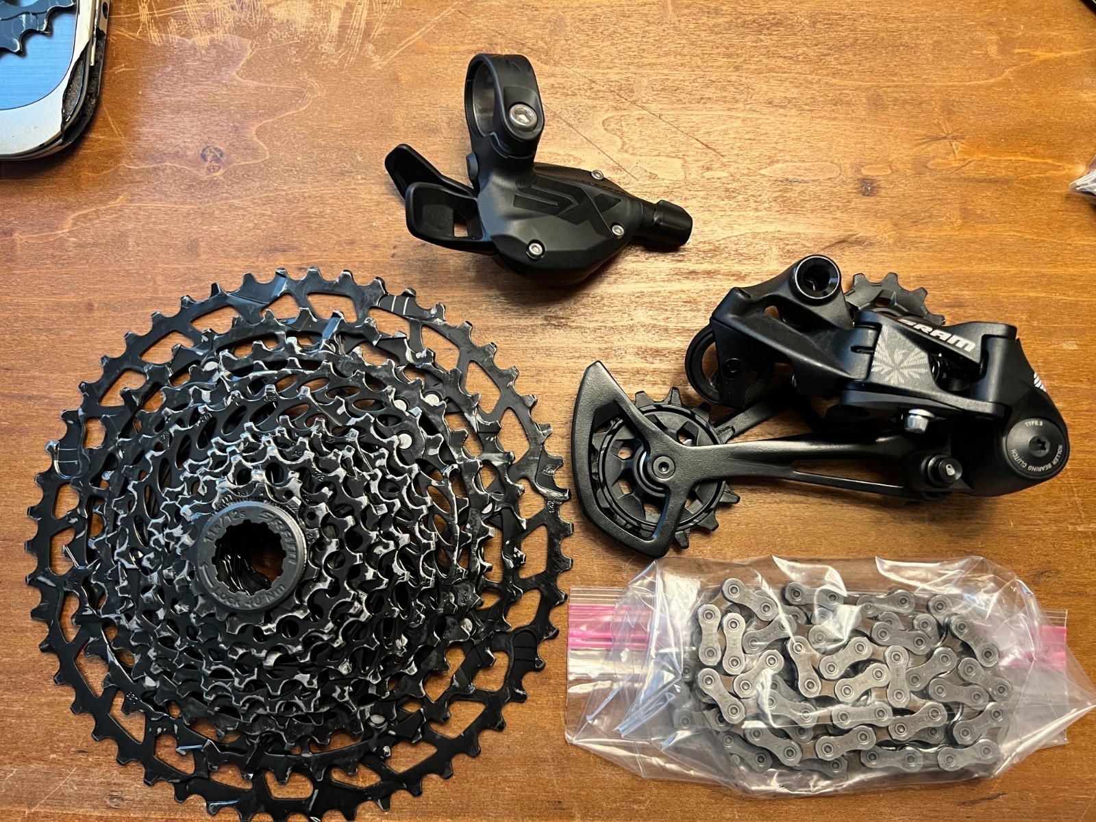 Used SRAM NX/SX Eagle 12-Speed Groupset(Cassette, Shifter, Derailleur, Chain)