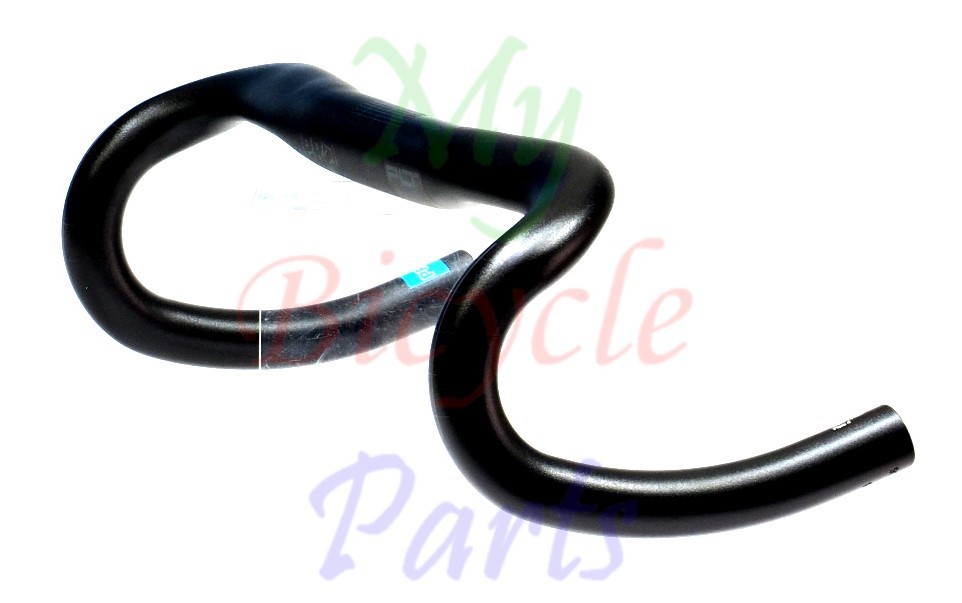 New Ver. Shimano PRO PLT ERGO Road Bike Handlebar/Drop Bar, Black, 31.8mm x 36cm