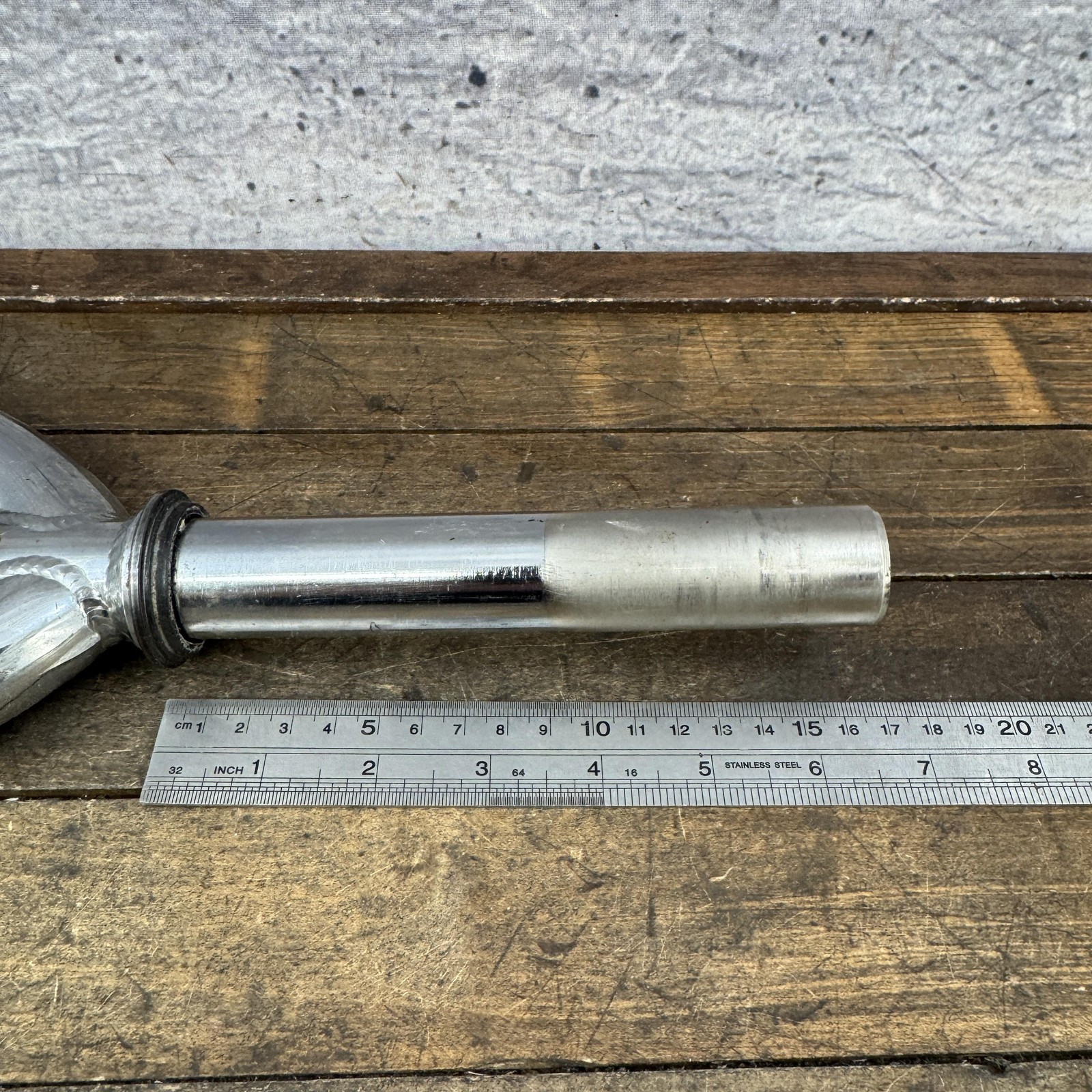 Vintage Robinson BMX Fork 20in 1 1/8 Threadless Chrome Steel 10mm 3/8 1997 97