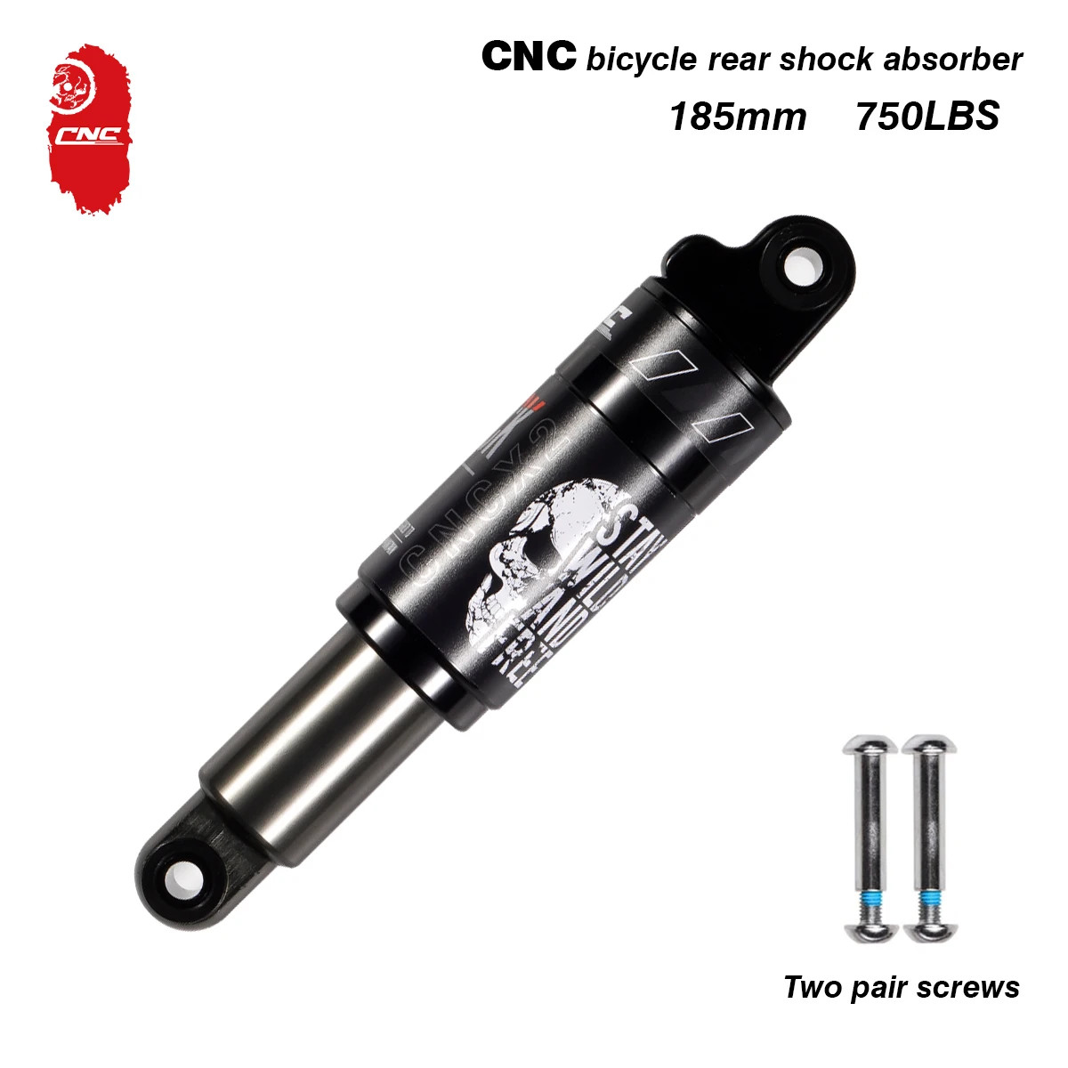 120/125/150/165/190/200mm Mountain Cycling Hydraulic Frame Air Shock Absorbers