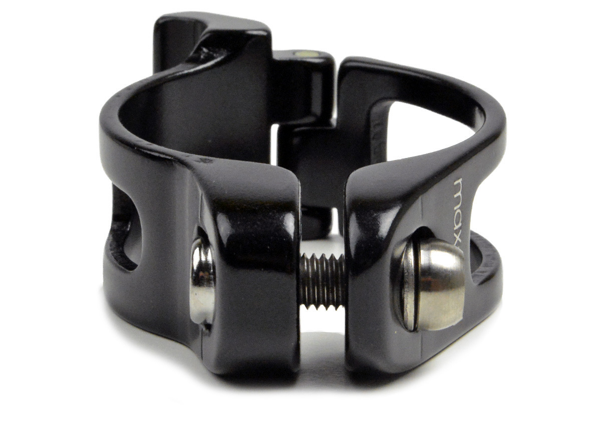 OMNI Racer Front Derailleur Adapter Clamp Dura Ace Ultegra 105: BLACK 34.9mm