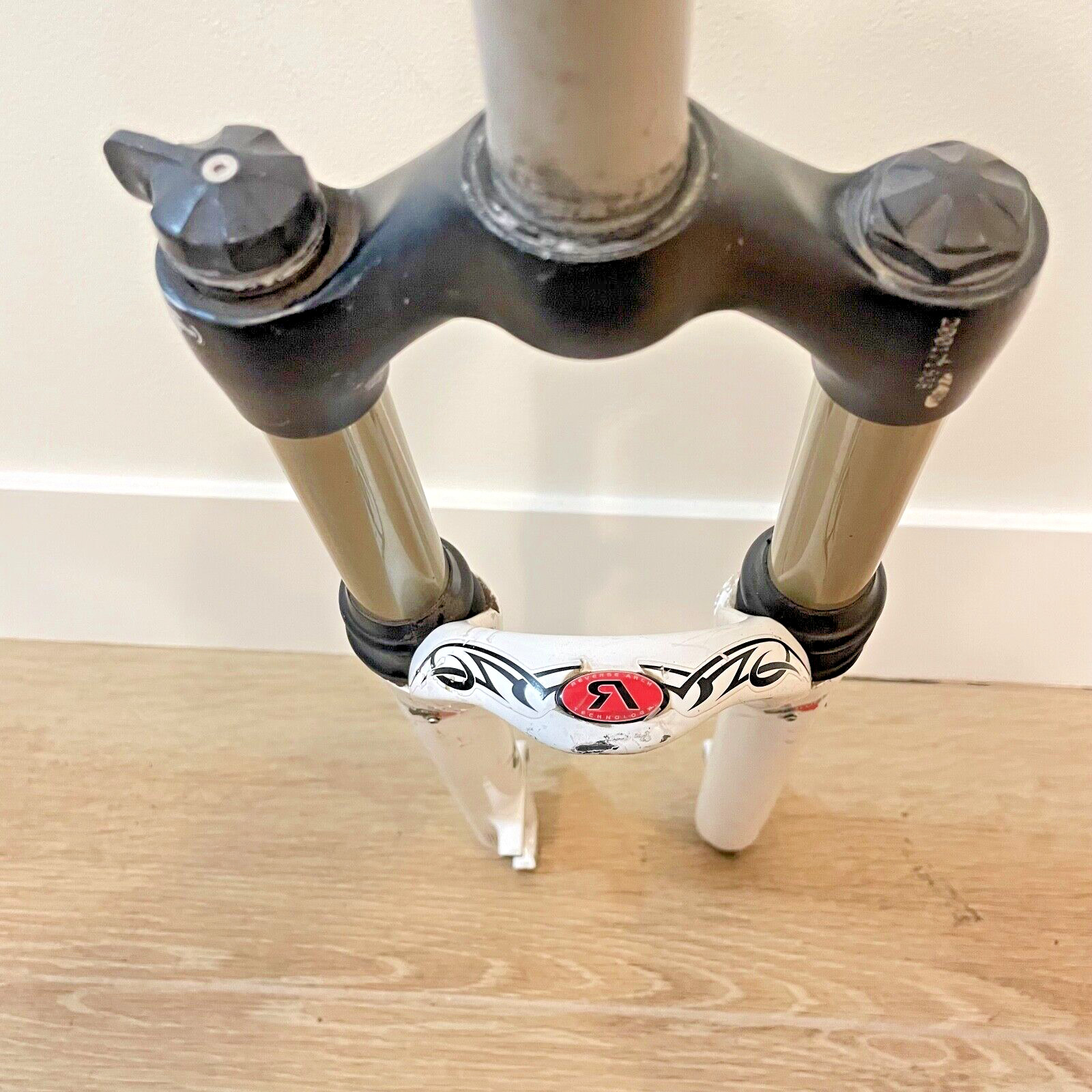 Manitou Black Fork Adjustable Travel 100-120 mm 1 1/8 x 210 Threadless Vintage