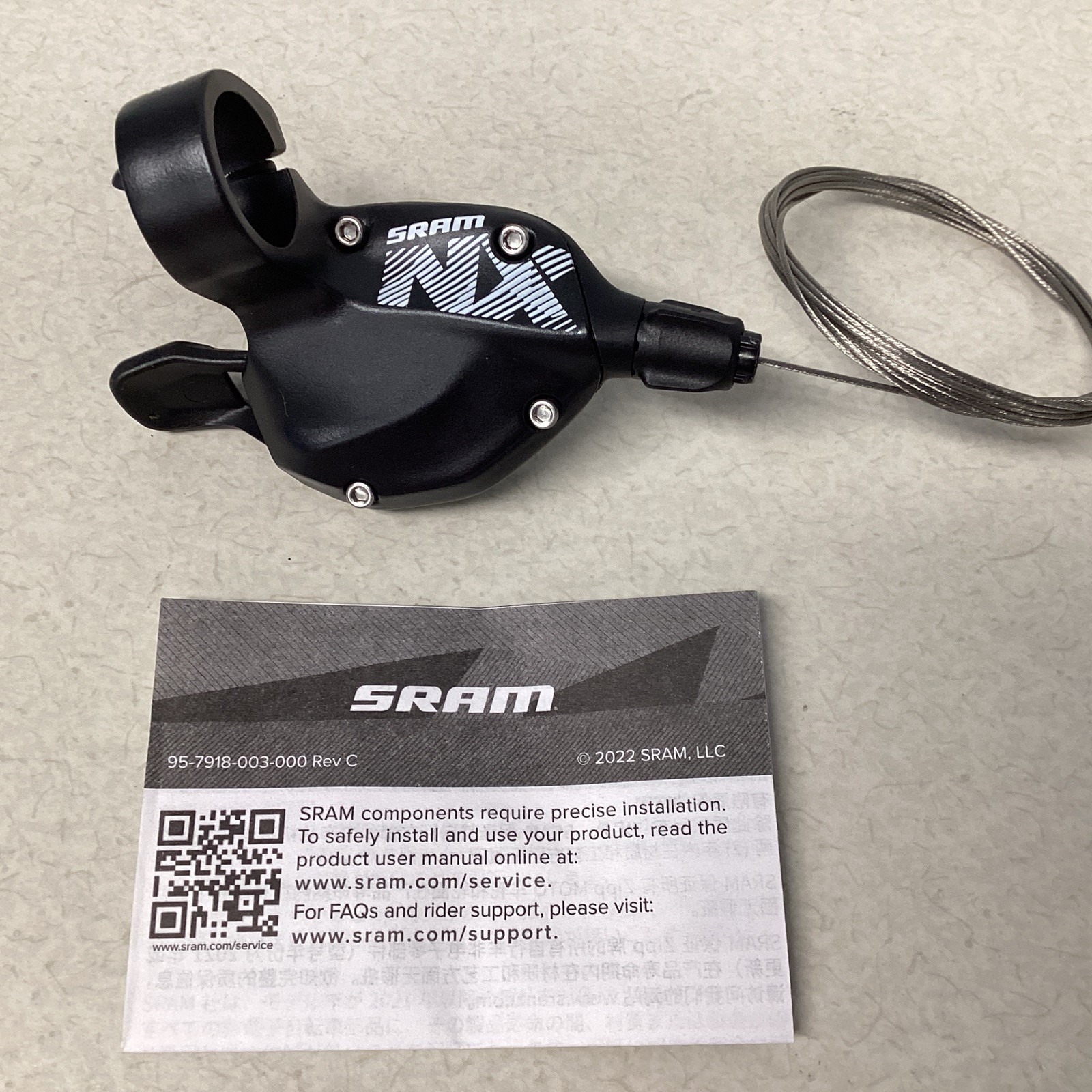 NEW SRAM NX Eagle 12-Speed MTB Right Trigger Shifter Black 90’s MTB