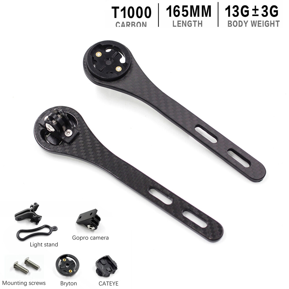 AIRWOLF T1100 Carbon Handlebar Drop Bar Stem Road Bike Internal Routing 360-440m