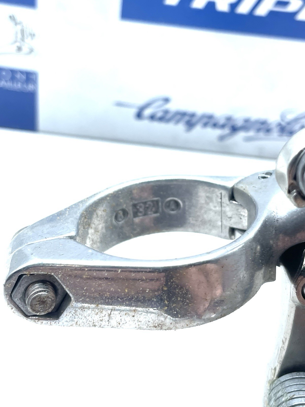 Campagnolo Veloce Triple Front Derailleur 32.0 Bottom Pull NOS Vintage Campy