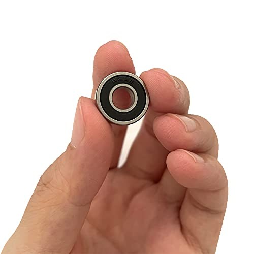 Micro Bearing 1/4” x 5/8” x 0.196” Deep Groove Bearing Double R4-2RS 10 PCS