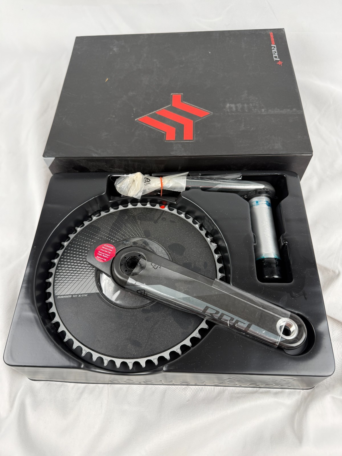 Sram Red AXS Power Meter Aero Crankset 1x 50t 170mm Length DUB SL