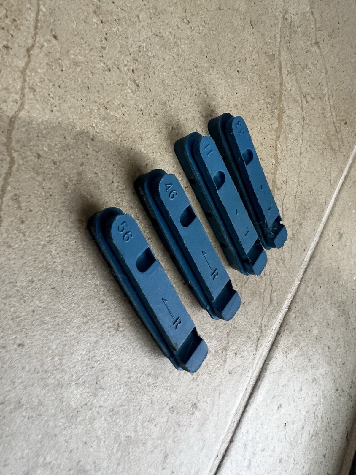 Reynolds Cryo-Blue brake pad insert Set Shimano SRAM for Carbon Rim Road Bike