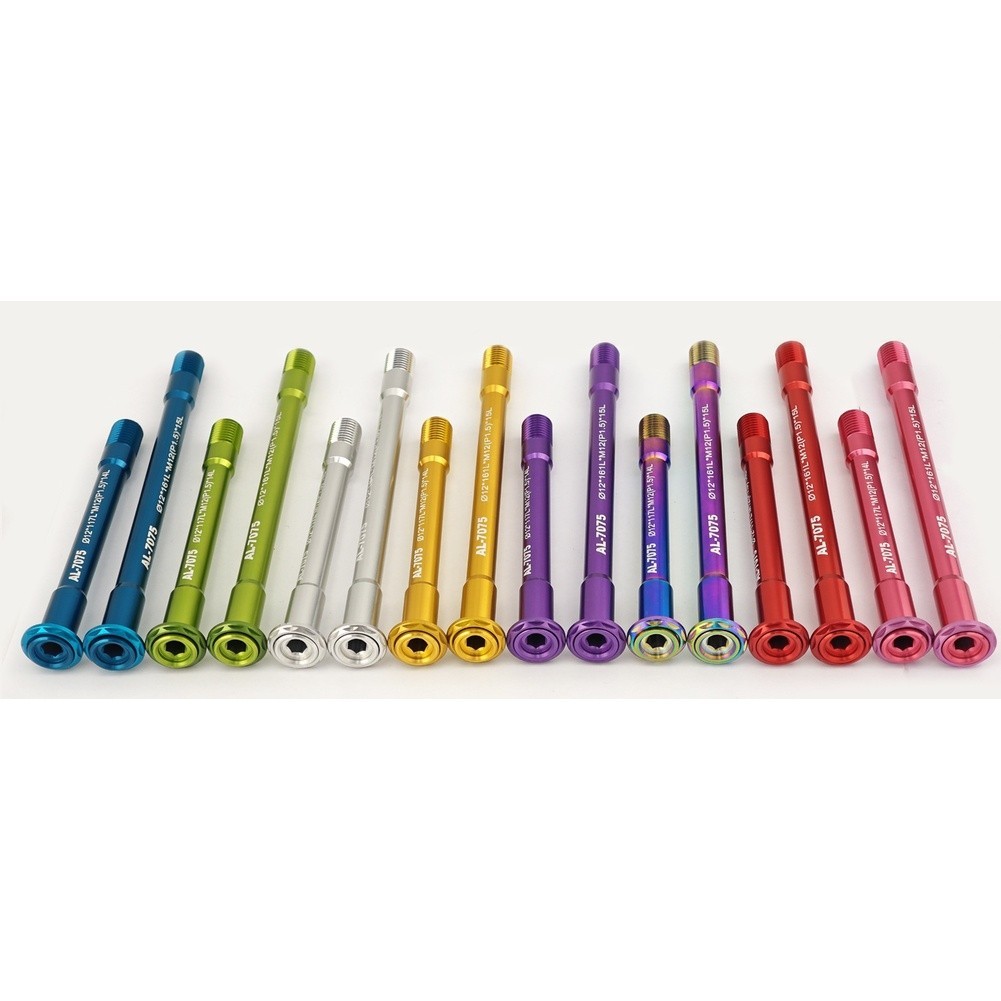 34g Road Bike Thru Axle Ultralight 7075 Aluminum Alloy for FOR TCR and For liv