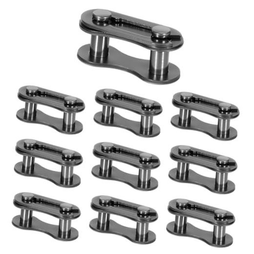 10 Pieces Bike Chain Master Link Single Speed Removable Quick Split Chain Link