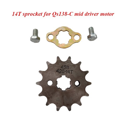 QS138-C 70H 3000W mid drive motor kit with Fardriver ND72530 controller.