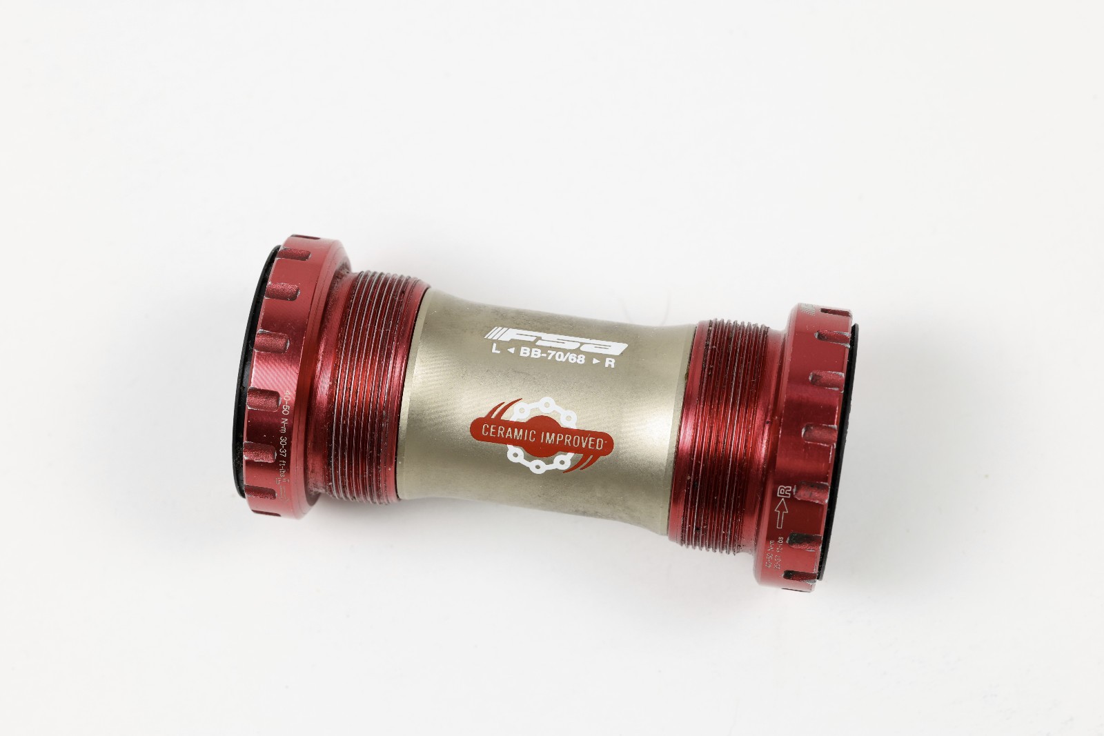 SMOOTH ! FSA MegaExo CERAMIC Bottom Bracket 24mm NR Chris King Dura-Ace Ultegra