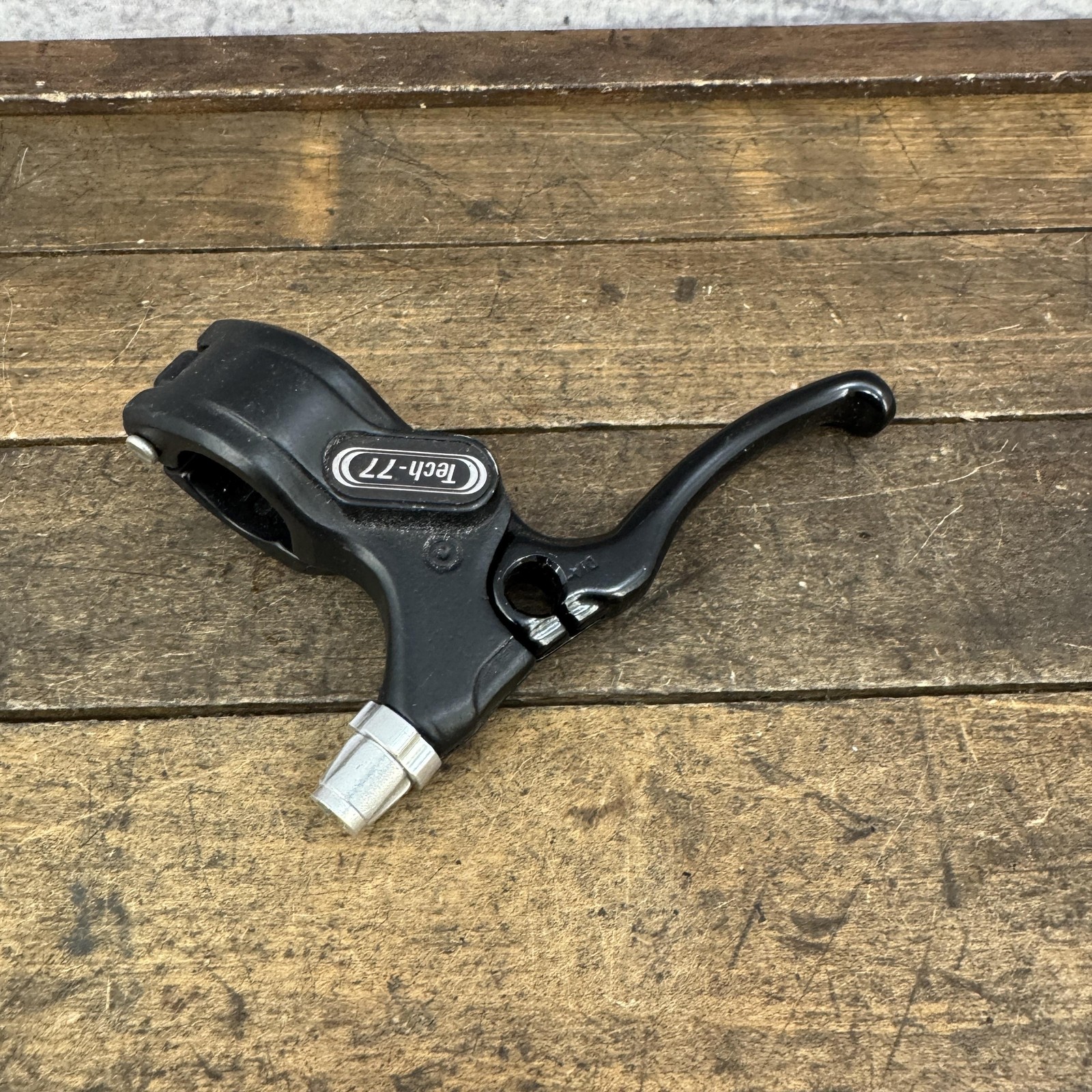 Dia-Compe Tech-77 BMX Brake Lever Left Black 2-Finger 22.2mm Reissue