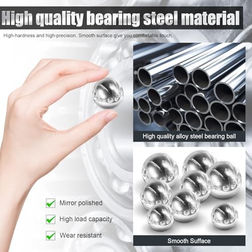 pcs 1.5»inch Chrome Steel Bearing Balls 38mm Steel Balls 1-1/2″-38mm 2