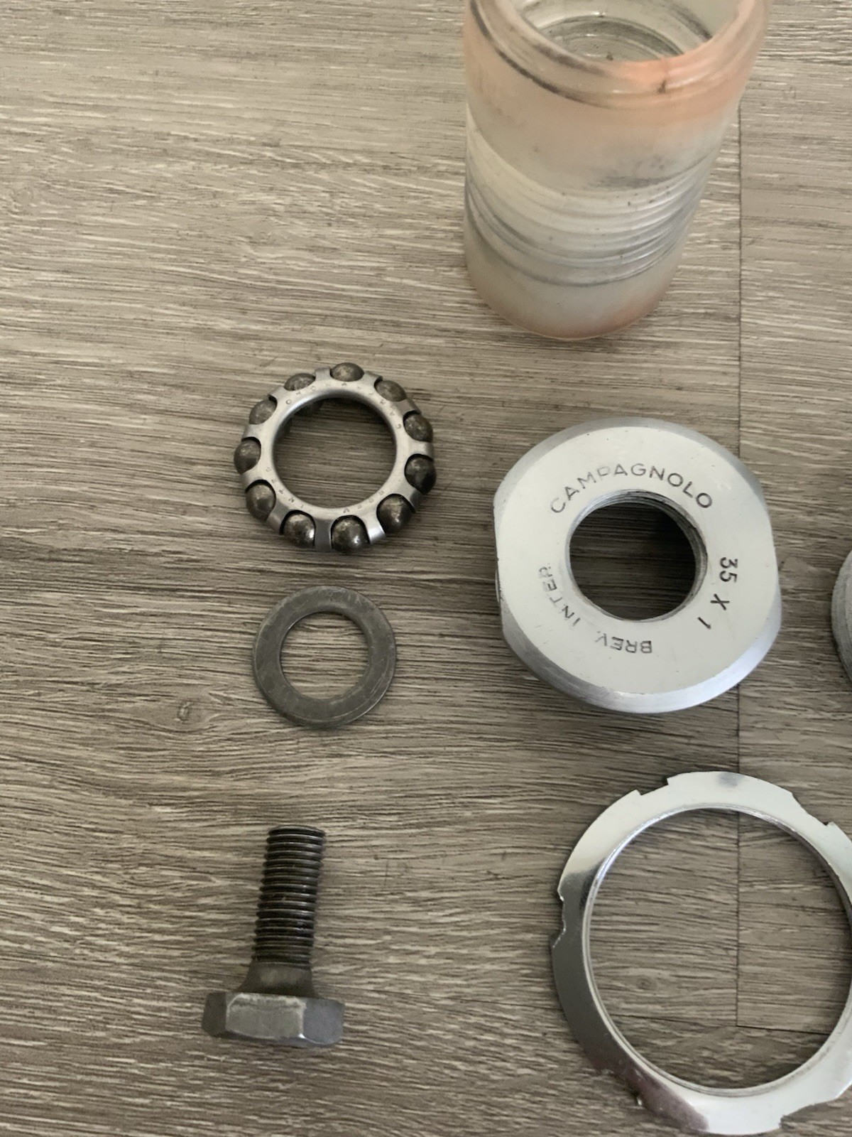 CAMPAGNOLO RECORD BOTTOM BRACKET 68-112 MM FRENCH THREADING