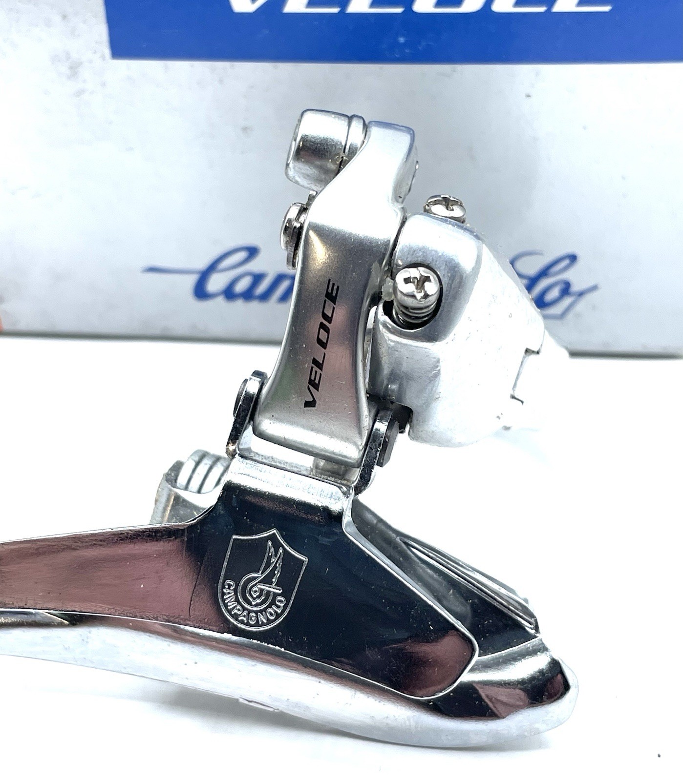 Campagnolo Veloce Front Derailleur 32.0 Bottom Pull NOS Vintage NIB NEW Campy
