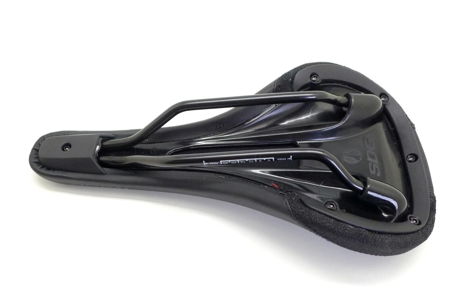 SDG Bel-Air V3 Max Saddle – Steel Rail – Black/Black