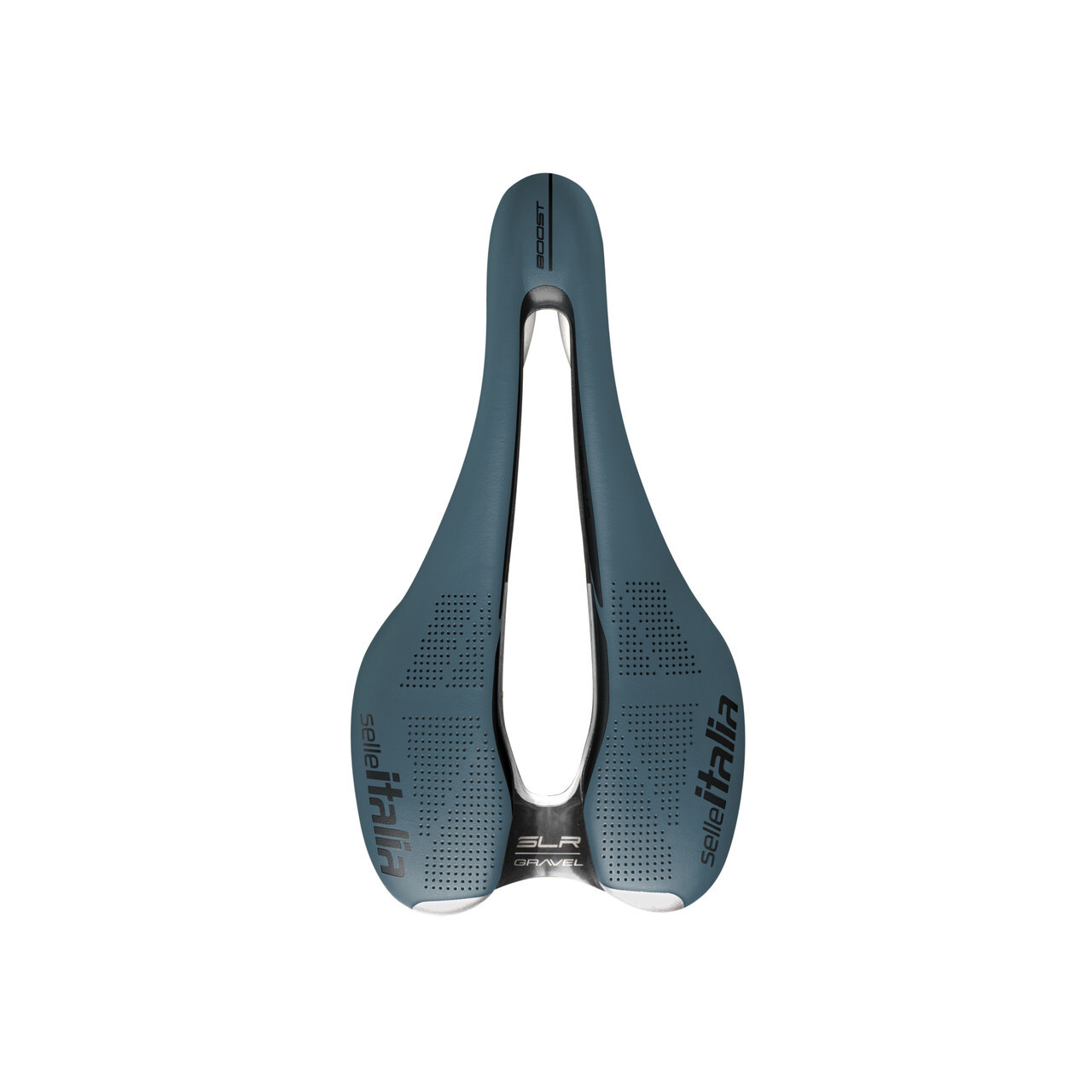 Selle Italia SLR Boost L3 145x248mm Gravel TI316 Superflow Saddle (Blue Granite)