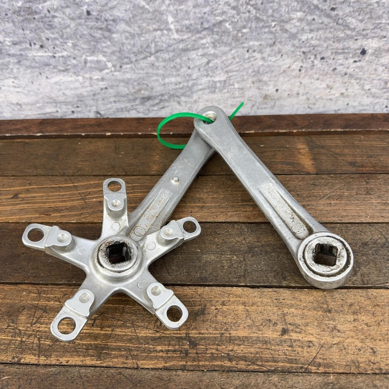 Vintage SR Signature Crankset 165mm 110 BCD Square Taper 165 Japan Road Bike