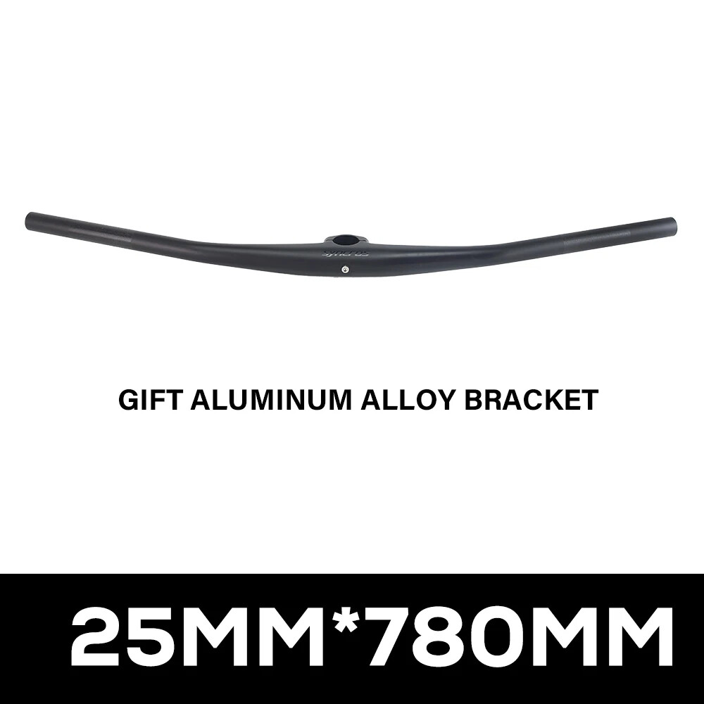 AM FR XC MTB Mountain Bike Carbon Integrated Handlebar UD Matt 25×720-800mm