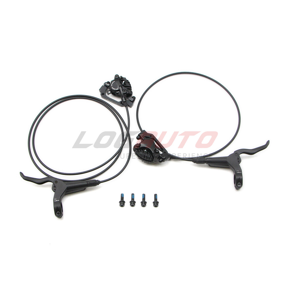 For XT M8000 Hydraulic Disc Front Rear Brake Set Lever Caliper 800mm/1550mm Bike