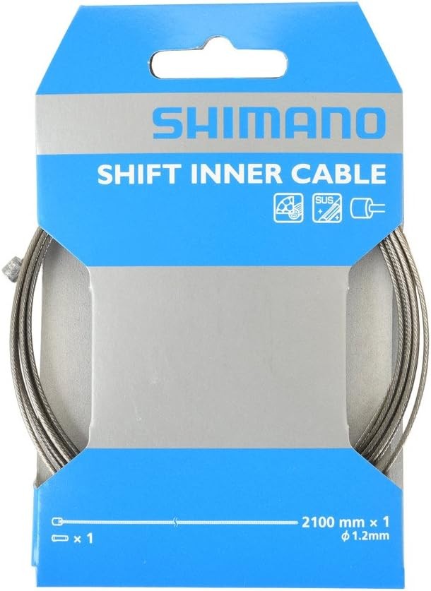 Shimano (SHIMANO) Shift Inner Cable SUS 2100mm x φ1.2mm Y60098911