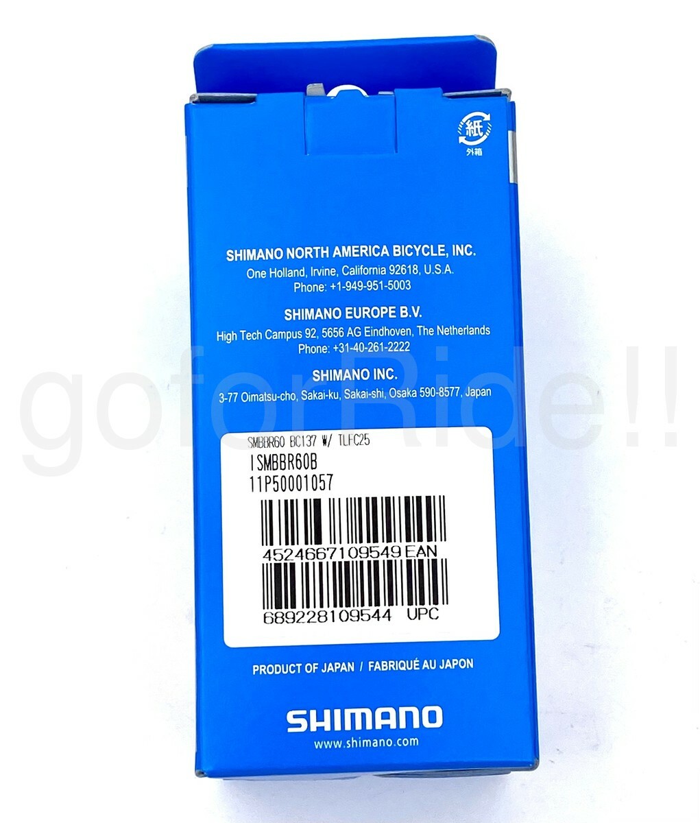 Shimano Ultegra SM-BBR60 External Bottom Bracket BB for R9000 R8000 5800 6800