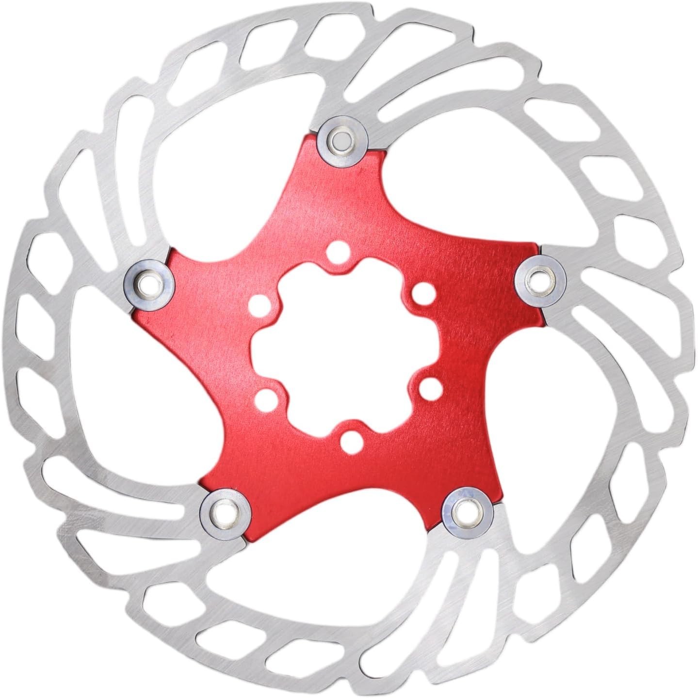 DJC Bike Brake Disc Rotor MTB Floating Brake Disc 140mm 160mm 180mm 203mm wit…