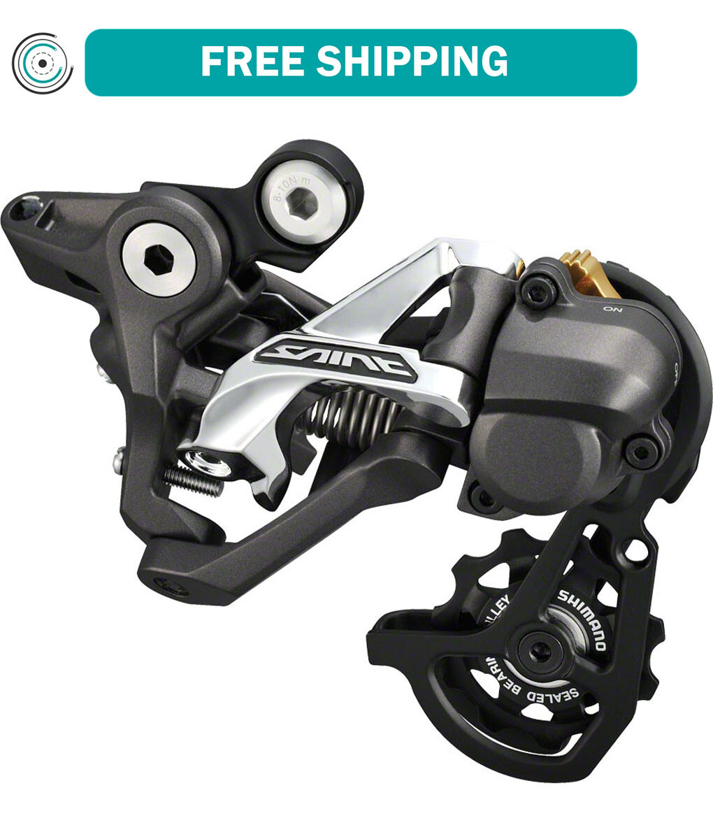 Shimano Saint RD-M820-SS1 Rear Derailleur – 10 Speed, Short Cage, Black