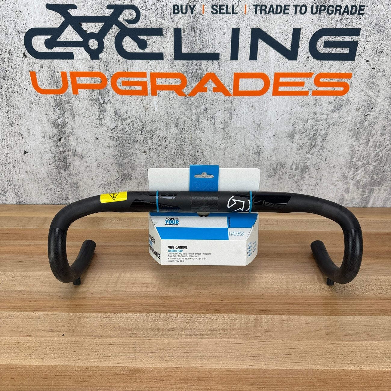 New! PRO Vibe Carbon Compact 42cm 31.8mm Bike Handlebar MSRP $405