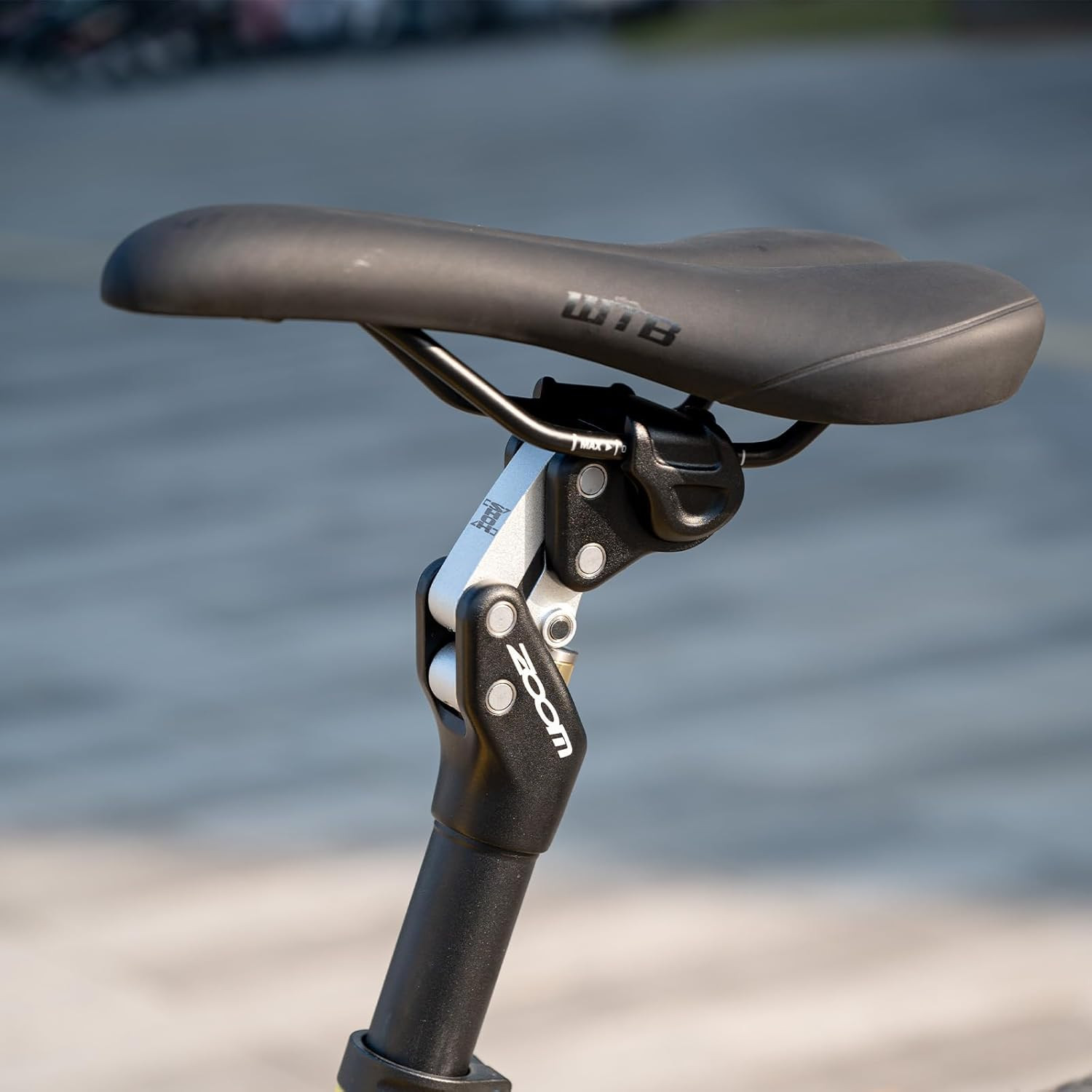 Zoom SP442 Adjustable Bike Suspension Seatpost for Heavy Riders, 27.2/30.9/31.6m