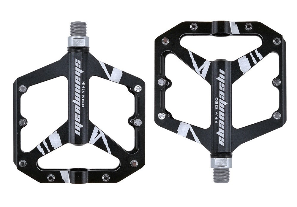 CNC Aluminum Road MTB Folding Bike Cycling Bicycle Pedal Flat Pedals Bearings