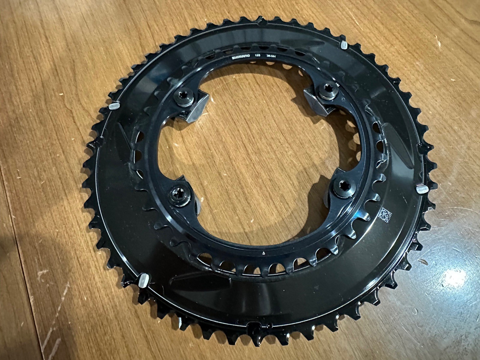 Shimano Dura-Ace FC-R9200 52t & 36t 52-36 NH Chainrings, 12-Speed 52/36 + Bolts